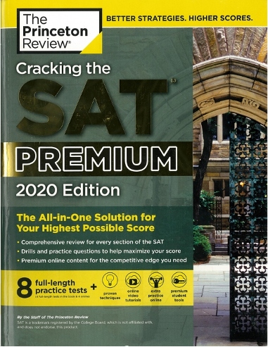 The Princeton Review : Cracking the SAT 2020 (Premium Version)